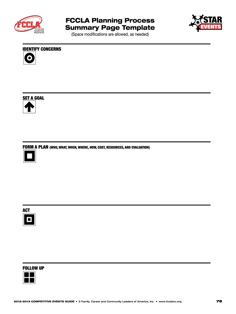 fccla-program-of-work-template