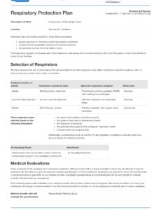 fire-department-respiratory-protection-program-template