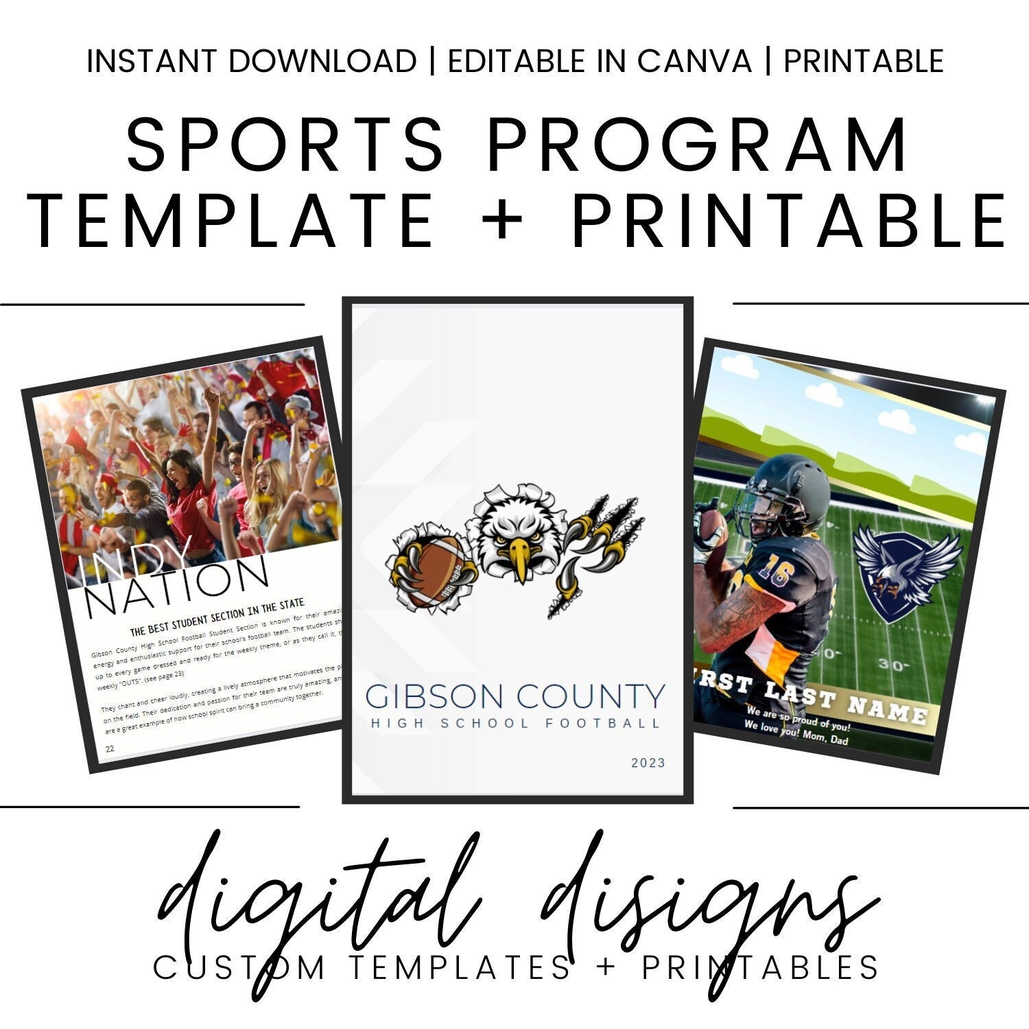 high-school-sports-program-template