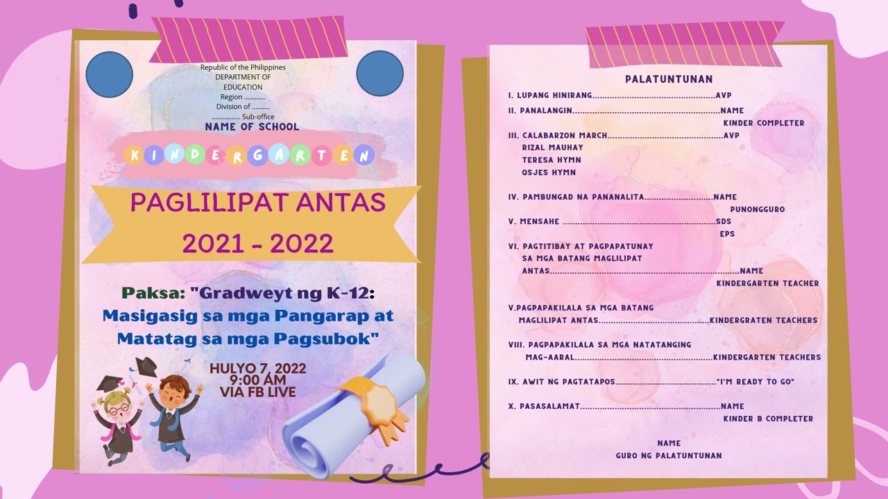 kindergarten-moving-up-program-template