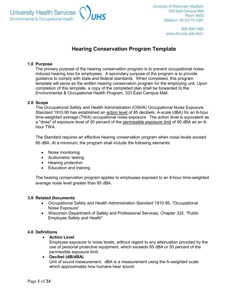 msha-hearing-conservation-program-template