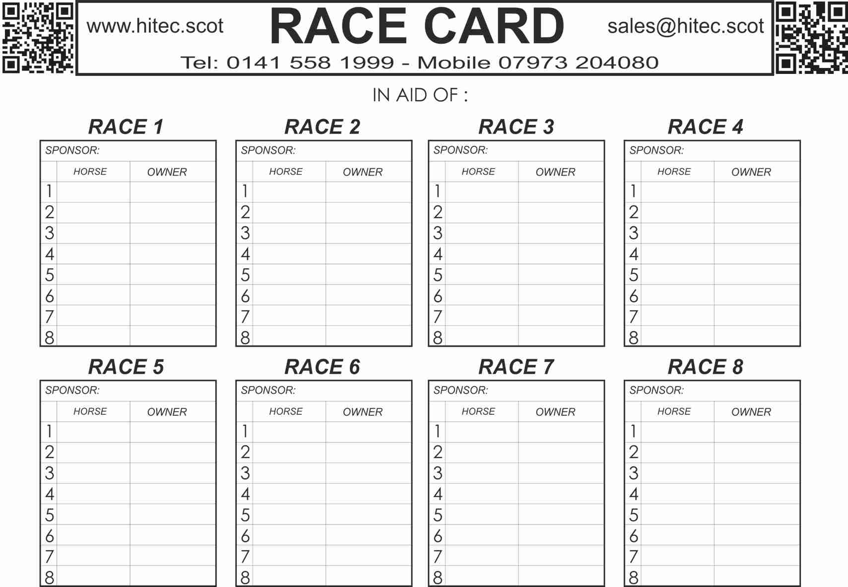 night-at-the-races-program-template