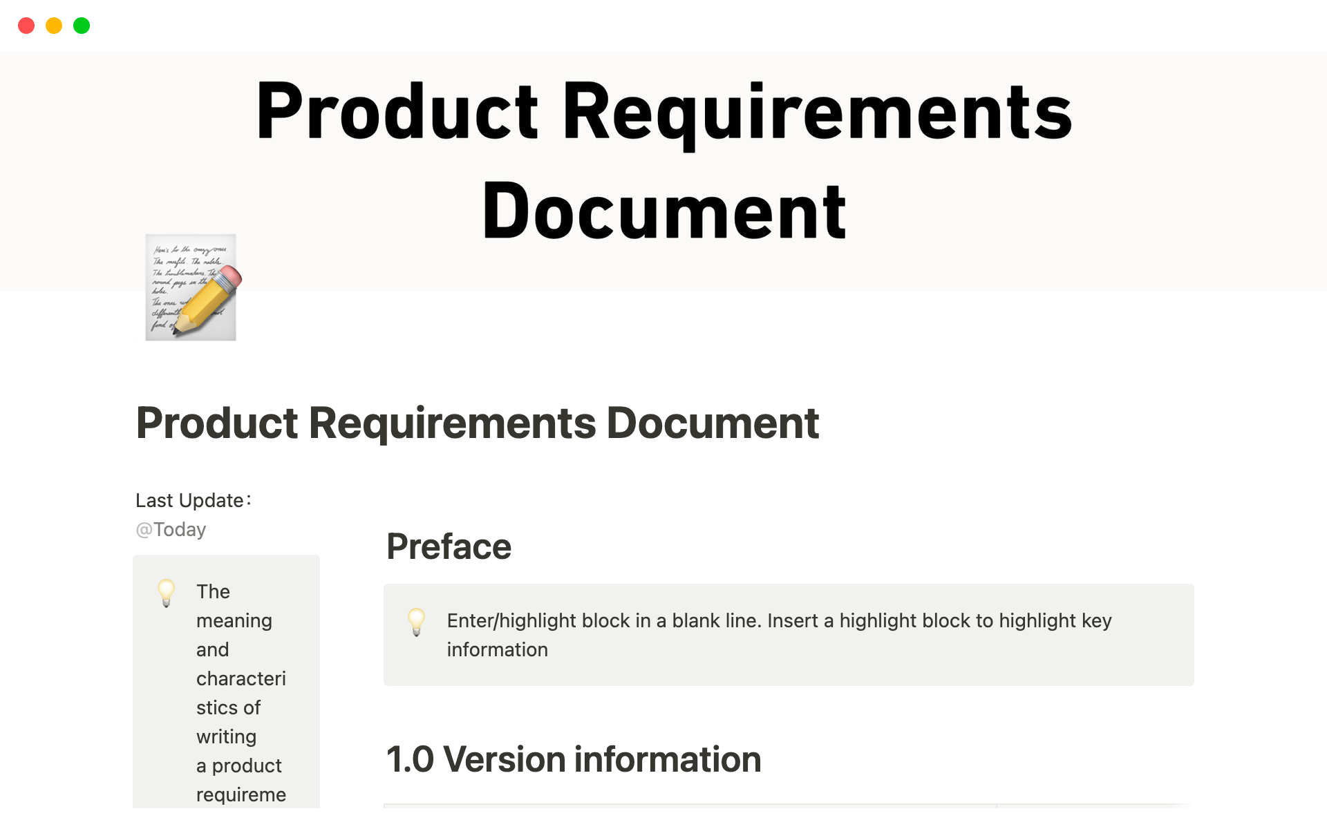 notion-product-requirements-template