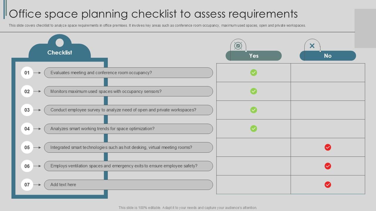 office-space-requirements-template