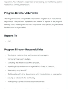 program-director-job-description-template