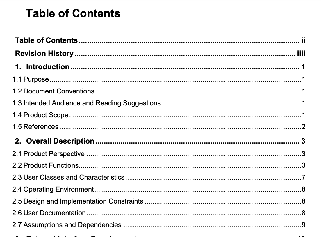 requirement-specification-document-template