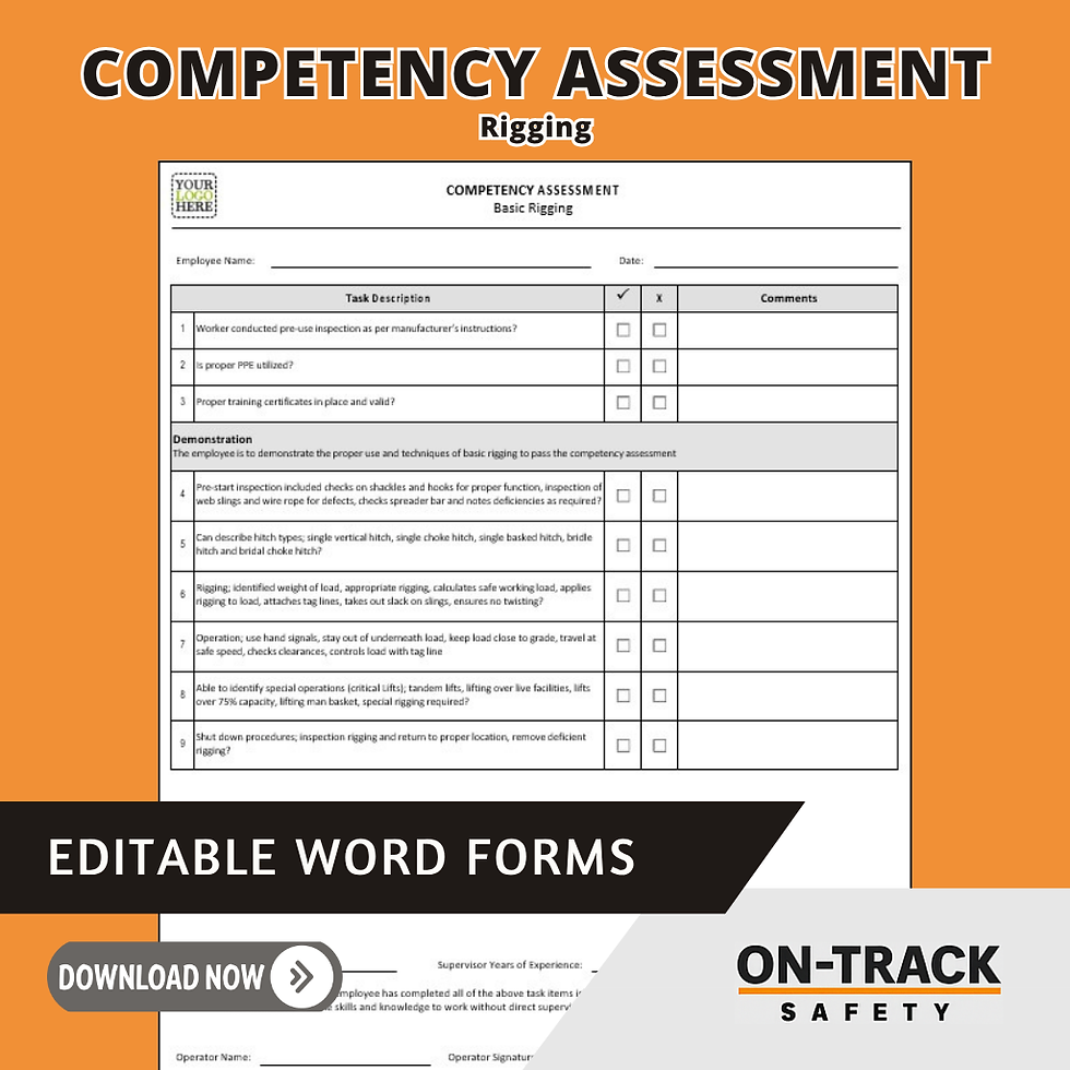 rigging-material-handling-safety-program-template