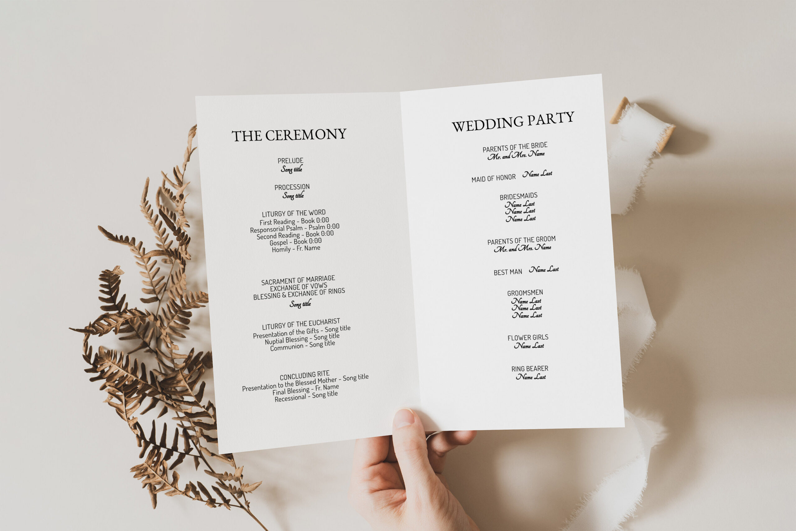 wedding-program-template-catholic-no-mass
