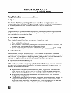 work-from-home-requirements-template